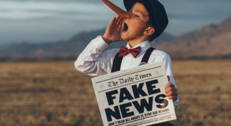 What is the main reason for spreading fake news?